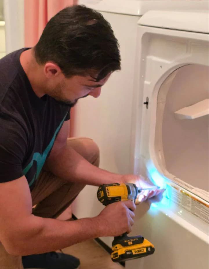 Dryer maintenance and component replacement completed