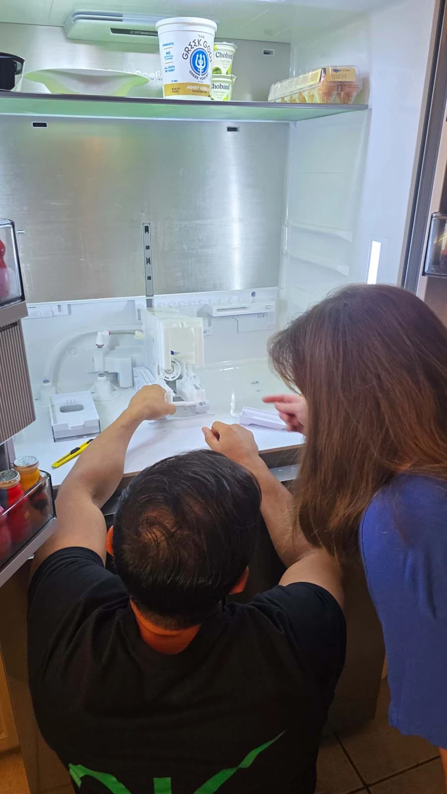 Refrigerator repair