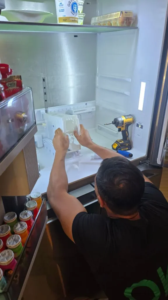 Refrigerator repair portfolio 2 Refrigerator repair photo