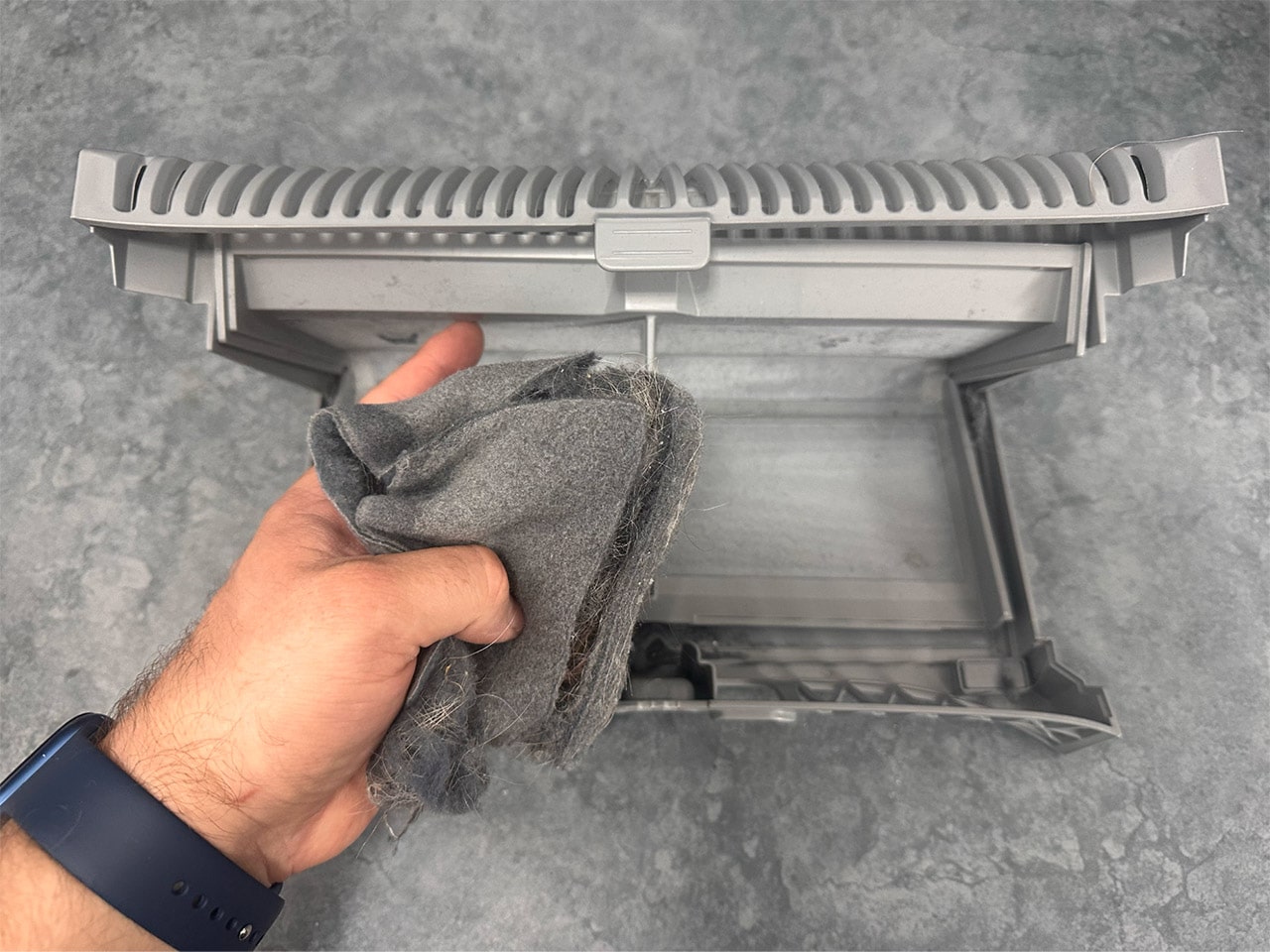 Properly clean dryer
